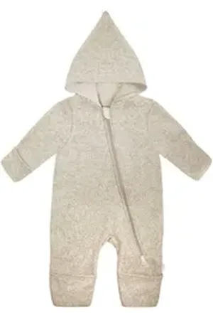 maximo Fleeceoverall Unisex-Design: Perfekt für Jungen und Mädchen. beige 50/56