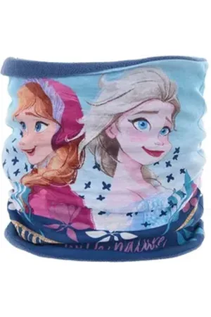 Disney Frozen Loop Eiskönigin Elsa Anna Mädchen Schlauch-Schal blau