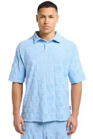 Carlo Colucci Poloshirt Echner blau L
