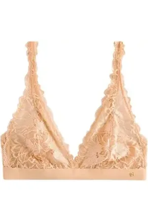 Next Bralette-BH BH aus Spitze und Mikrofaser - Bralette (1-tlg) orange 40 (GB: 12)