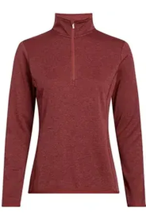 mc kinley McKINLEY Rollkragenpullover Da.-Funktions-Shirt Andrea W MELANGE/RED WINE 34