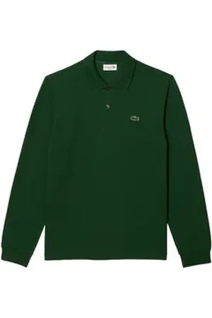 Lacoste Langarm-Poloshirt Chemise Polo Tee grün XXL