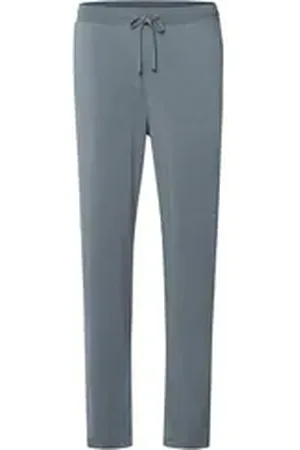 Hanro Sweatpants Casuals schlaf-hose pyjama schlafmode grau L