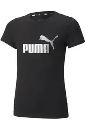PUMA T-Shirt Mädchen T-Shirt 1er Pack Baumwolle (Packung, 1er Pack) schwarz 110