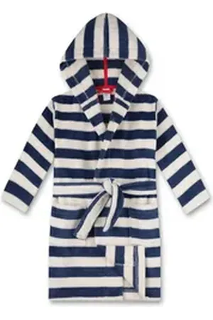 Sanetta Bademantel Jungen Bademantel Baumwollmischung, Baumwollmischung blau|bunt 176
