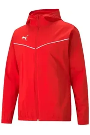 PUMA Regenjacke teamRISE Allwetterjacke Trainingsjacken Atmungsaktivität rot XL