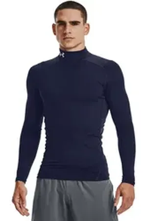 Under Armour ® Trainingsshirt UA CG ARMOUR COMP MOCK blau XXL