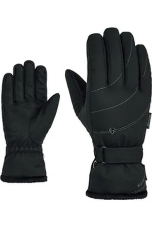 Ziener Skihandschuhe Kahli PR Lady Glove mit Klettriegel schwarz 7
