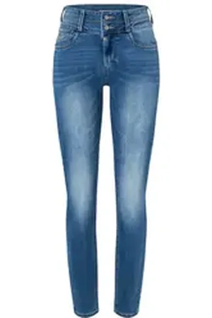 Timezone Bequeme Jeans blau 27/32