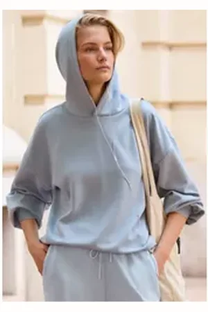 &Copenhagen Kapuzenpullover extra softes Material blau 48/50