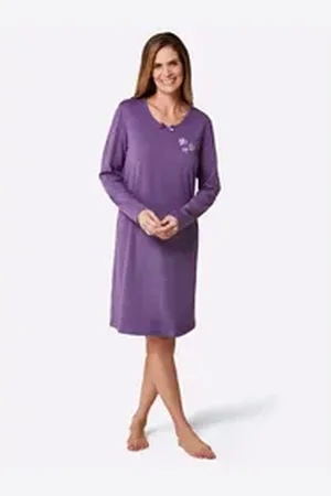 WITT WEIDEN Sleepshirt Sleepshirts (2-tlg) lila|rosa 40/42