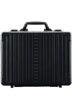 Aleon Aktentasche 15 - Aktenkoffer 38 cm (silver) (1-tlg) grau