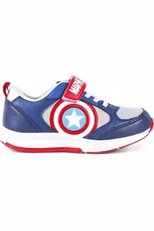 Marvel The Captain America Sneaker Jungen Marvel Kinderschuhe Gr. 26 - 33 blau 27 EU