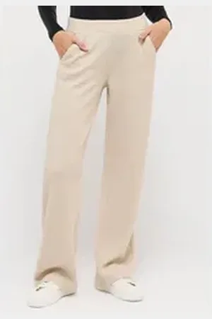 Angels Stoffhose - weite Stoffhose - einfarbige Stoffhose baggy fit beige 36/30