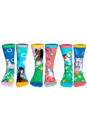 United Oddsocks Freizeitsocken Unisex Socken 3er Pack Baumwolle (Packung, 3er Pack) bunt