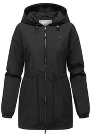 Ragwear Outdoorjacke Monadissimo A YOUMODO Wasserdichte Übergangsjacke mit Kapuze schwarz XXL (44)