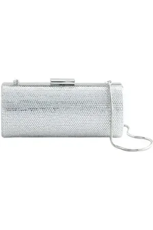 Next Clutch Clutch mit Glitzer (1-tlg) silberfarben