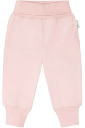 Steiff Jogginghose Jogginghose GOTS Baby Wellness, Softbund rosa 62