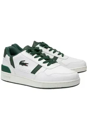 Lacoste Unisex Sneaker Synthetisch T-CLIP DO YOU SPEAK Sneaker bunt|grün 39 EU