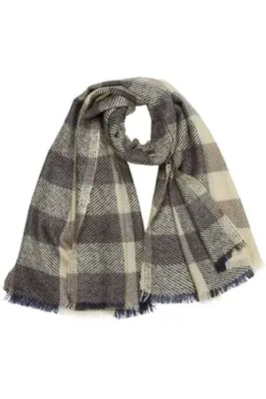 CASPAR Modeschal SC433 Damen XXL Schal blau