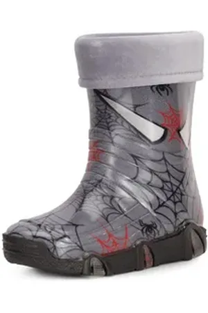 Ladeheid Kinder Regenstiefel Gefüttert Swk2020 Gummistiefel bunt|grau 29/30