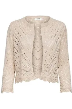 JACQUELINE DE YONG ONLY Strickjacke weiß L
