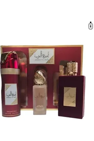 ASDAAF Eau de Parfum Ameerat Al Arab Geschenkset 3tlg., 3-tlg.