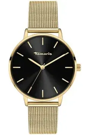 Tamaris Quarzuhr Edelstahl goldfarben