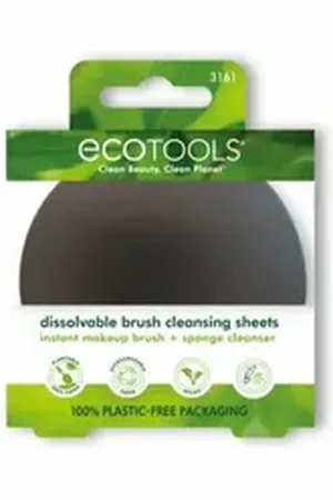 Ecotools Maskenpinsel DISSOLVABLE BRUSH cleansing sheets 30 ud