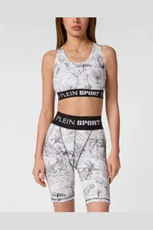 Philipp Plein Lauftop Sport Top weiß M