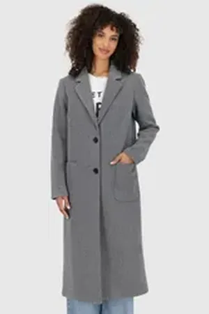 alife kickin Wintermantel DierdreAK A Coat CS klassisch, Langmantel grau 42