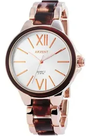 Akzent Quarzuhr SS8142500010 Damenuhr mit Metallarmband