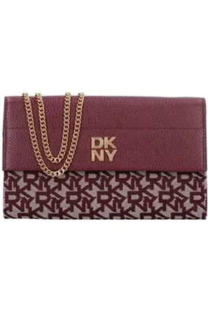 DKNY Clutch ROSA, Leder rot
