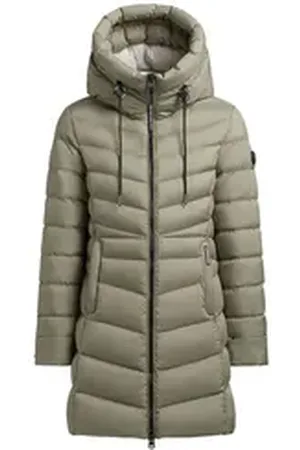 Khujo Winterjacke Tuhani Matt Mantel (1-St) grün L