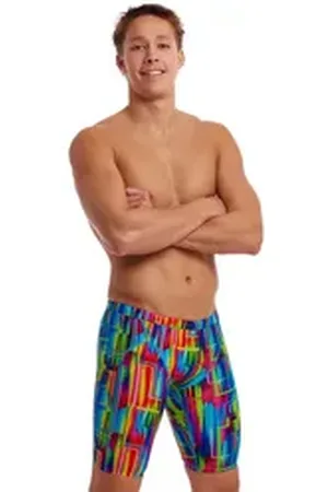 T.U.K. Badehose The Glitch Jammer Badeshorts chlorresistent und schnelltrocknend bunt 3