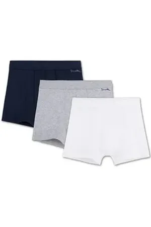 Sanetta Boxer Jungen Boxershort 3er Pack Baumwolle (Packung, 3er Pack) blau|bunt|grau 104
