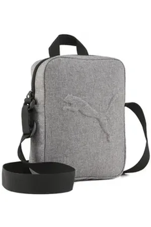 PUMA Umhängetasche Buzz Heather Tragetasche Erwachsene grau
