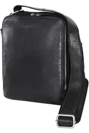 STILORD Schultertasche "Lorand" Schultertasche Herren Leder schwarz