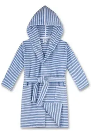 Sanetta Bademantel Unisex Bademantel Baumwollmischung, Baumwollmischung blau|bunt 104