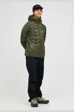 Peak Performance Steppjacke M Elevate Liner Hybrid Hood grün xl