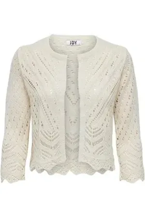 JACQUELINE DE YONG JDY Cardigan Sun (1-tlg) weiß M