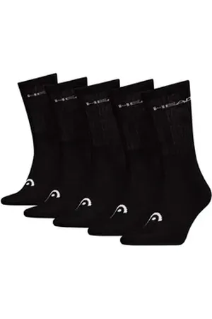 Head Kurzsocken Unisex Socken 5er Pack Baumwolle (Packung, 5er Pack) schwarz 39-42