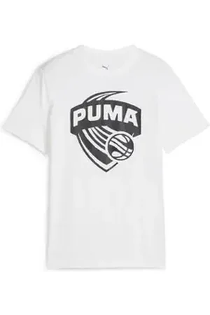 PUMA T-Shirt Posterize Basketballshirt I Jungen weiß 116