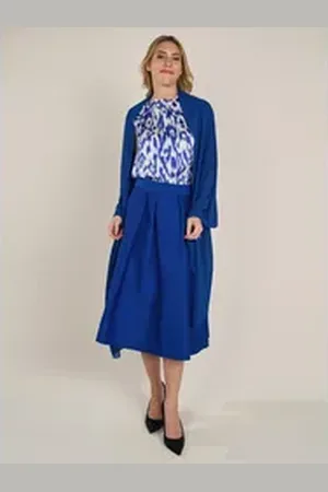 Apart Modeschal, lange und breite blau