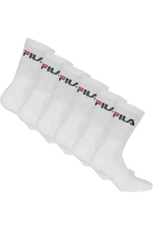 Fila Sportsocken Unisex Socken 3er Pack Baumwolle (Packung, 3er Pack) weiß 43-46