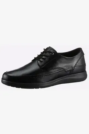 airsoft comfort+ Schnürschuh Sneaker Federleicht schwarz 43 EU