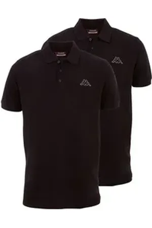 Kappa Poloshirt Venist Men 2er Pack schwarz 4XL