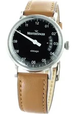 MeisterSinger Schweizer Uhr Classic Vintago VT902 Herren Uhr Automatik, Einzeiger Uhr