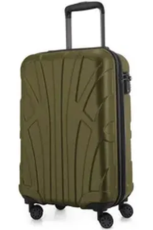 SUITLINE Handgepäckkoffer S1, 4 Rollen, Trolley 55x35x20 cm Bordgepäck Koffer Doppelrollen 34 L