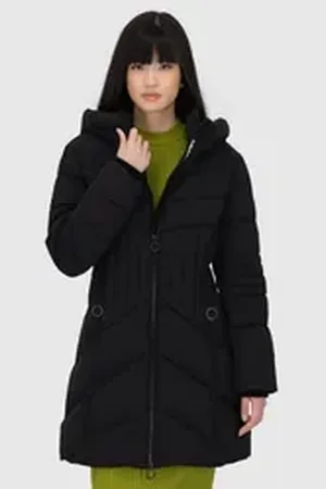 alife kickin Wintermantel PriscillaAK A Puffer Parka CS Mantel, Longjacket schwarz 40